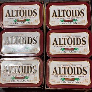 24 Empty Altoids tins in Display Box